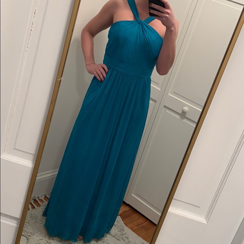Teal Bridesmaids Dress